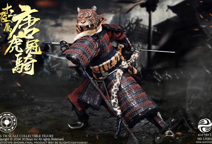 Amazon | [AC]303TOYS 1/6 十二辰属 唐虎冠骑 銅版 兵士